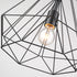 Pendant Luminaire In Matt Black LL00148